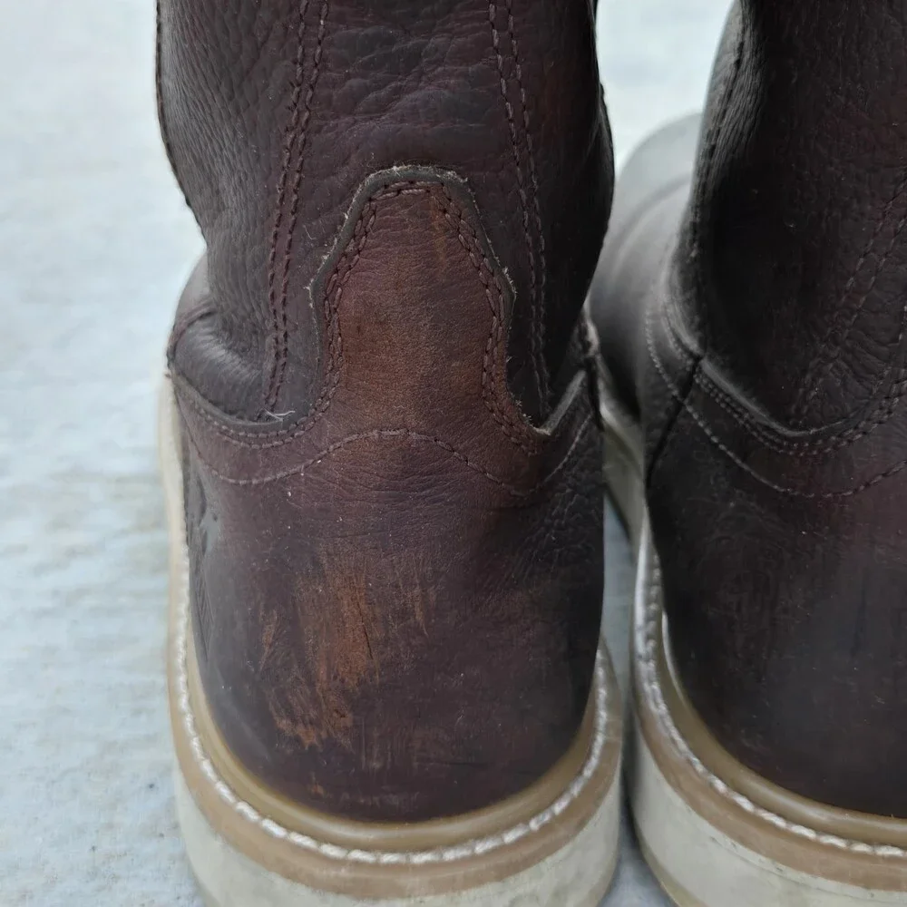 Red Wing Irish Setter Men Size 10 D Steel Toe Safety Toe Work Boots 83908 Ashby